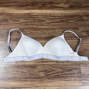 Victoria's Secret PINK Bra Women's 32DDD Wireless Lightly Lined